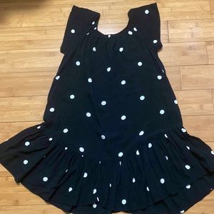 Fighting Eel/Ava Sky Mini polka Dot Dress